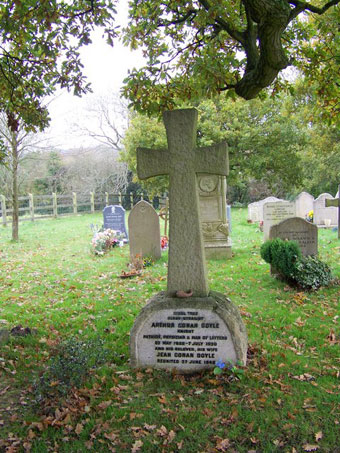 Conan Doyle's grave at Minstead Geograph 